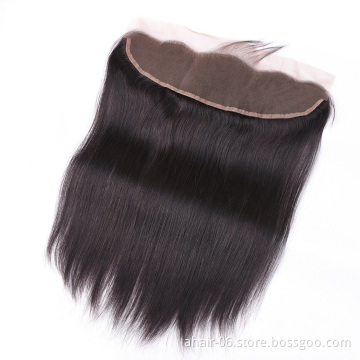 wholesale raw cambodian hair frontal straight virgin human hair lace frontal 13x4